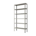 Ver imagem 2 de Estante de Aço para Escritório Área de Serviço 5 Prateleiras 30cm Gênova