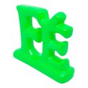 Ver imagem 2 de Palavra Fé em Cerâmica Decoração de Sala e Escritório - Verde Green