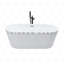 Ver imagem 6 de Banheira Freestanding Imersão Acrílico 169 Cm Malaquita Pingoo.casa - Branco