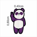 Ver imagem 2 de Tapete Decoração Animal Panda no Formato