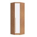 Ver mais imagens de Guarda-Roupa Modulado Casal 3 Peças com 2 Portas de Correr, 7 de Bater e 3 Gavetas Infinity Marrom/Cedro/Branco Line