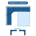 Ver imagem 5 de Guarda-Roupa Modulado Casal 3 Peças 2 Portas de Correr 7 de Bater e 3 Gavetas Infinity