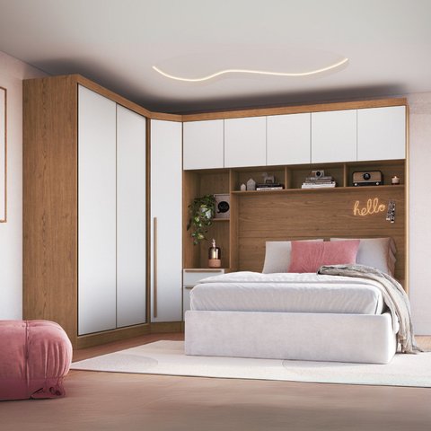 Guarda-roupa Modulado Casal 9 Portas 3 Gavetas