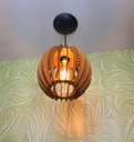 Ver imagem 2 de Lustre pendente Luminária em MDF 22X22 ambientes internos