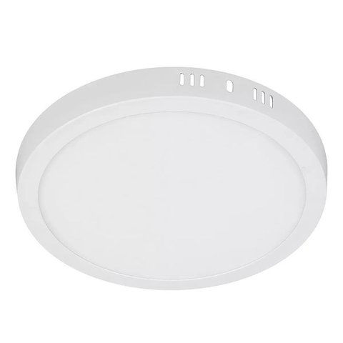 Luminária Redonda Sobrepor Led 18 Watts 2700k Branco Morno Ourolux