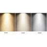 Kit 2 Painel Led Redondo Embutir 18w 3000k Bivolt Foxlux - 4