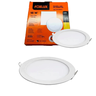 Kit 2 Painel Led Redondo Embutir 18w 3000k Bivolt Foxlux - 2