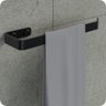 Kit Acessórios Para Banheiro Preto Fosco 6 Peças MAX - 4