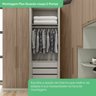Guarda-roupa Modulado de Canto 5 Portas 3 Gavetas Seletto - 18