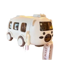 Garrafinha Infantil Cool Cute Bus – Diversão e Estilo!:bege - 1