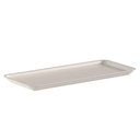 Ver imagem 1 de Tampa para Cesto Flow 3l Bege 27x12x1,3cm Caixa Organizadora ou Bandeja Decorativa