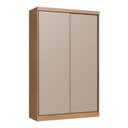 Ver mais imagens de Guarda-Roupa Modulado Casal 3 Peças com 2 Portas de Correr, 7 de Bater e 3 Gavetas Infinity Marrom/