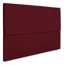 Ver imagem 3 de Cabeceira Cama Box Orgânica King 195cm Luna Suede C/frame Vinho