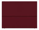 Ver imagem 4 de Cabeceira Cama Box Orgânica King 195cm Luna Suede C/frame Vinho