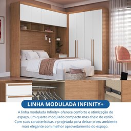 Guarda-roupa Modulado Casal 10 Portas 3 Gavetas - 10