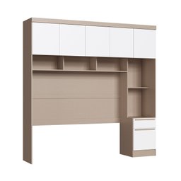 Guarda-roupa Modulado Casal 10 Portas 3 Gavetas - 4