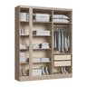 Guarda-roupa Modulado Casal 10 Portas 3 Gavetas - 6