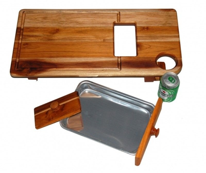 Tábua Artesanal Inteligente em Madeira Nobre Stylo Grill Roni Grill Tábua Stylo Grill - 1