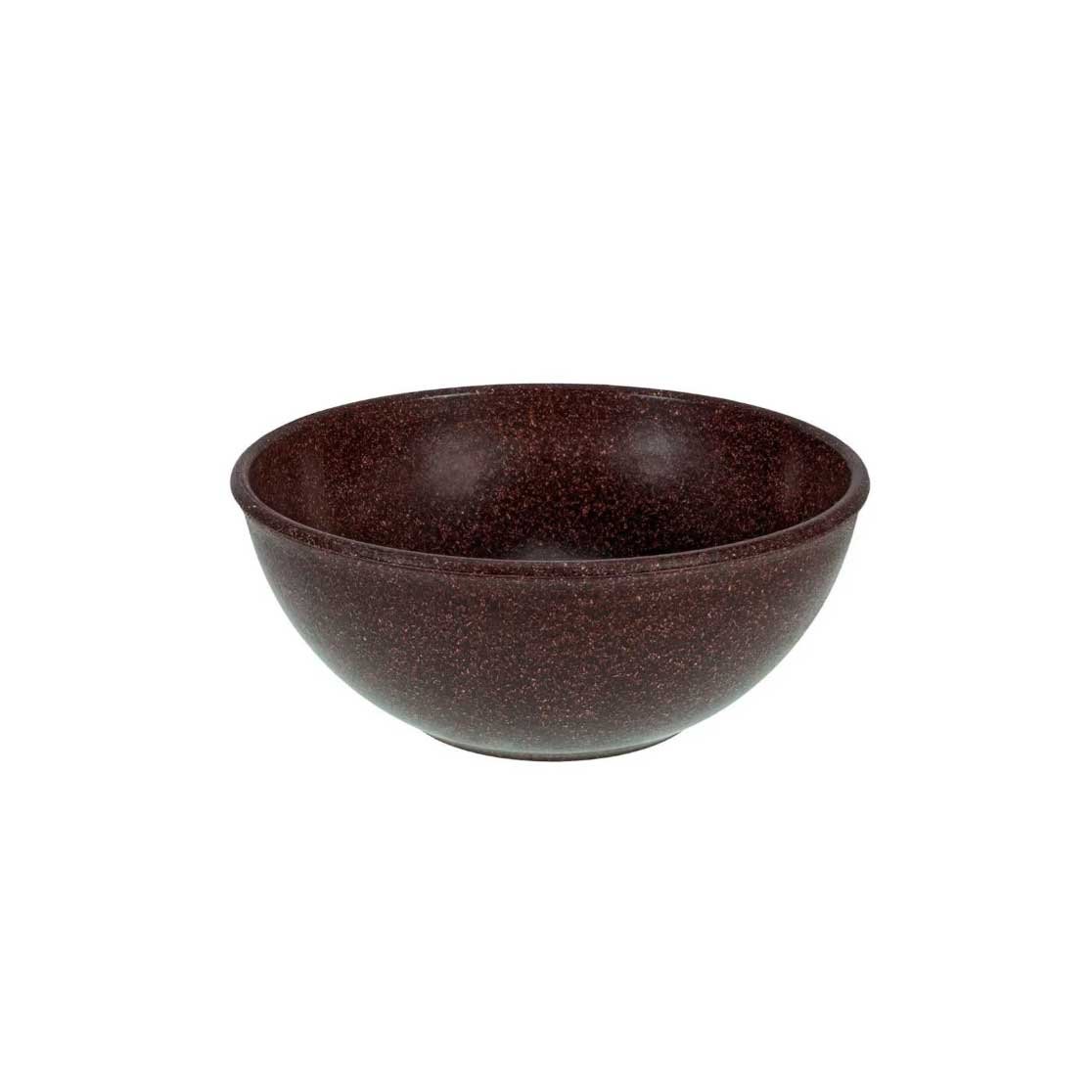Tigela Bowl Cumbuca 500ml Salada Açai Sopa Marrom Bpa Free 6un - 5