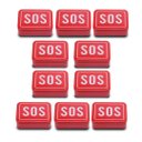 Ver imagem 1 de 10 Mini Kits Sos Camping Tz-02 Lata de Ferramentas Compacta para Acampar Sobrevivência Selva Cor:col
