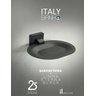 Saboneteira Parede Italy Line Banheiro Eterna Inox Preto - 3