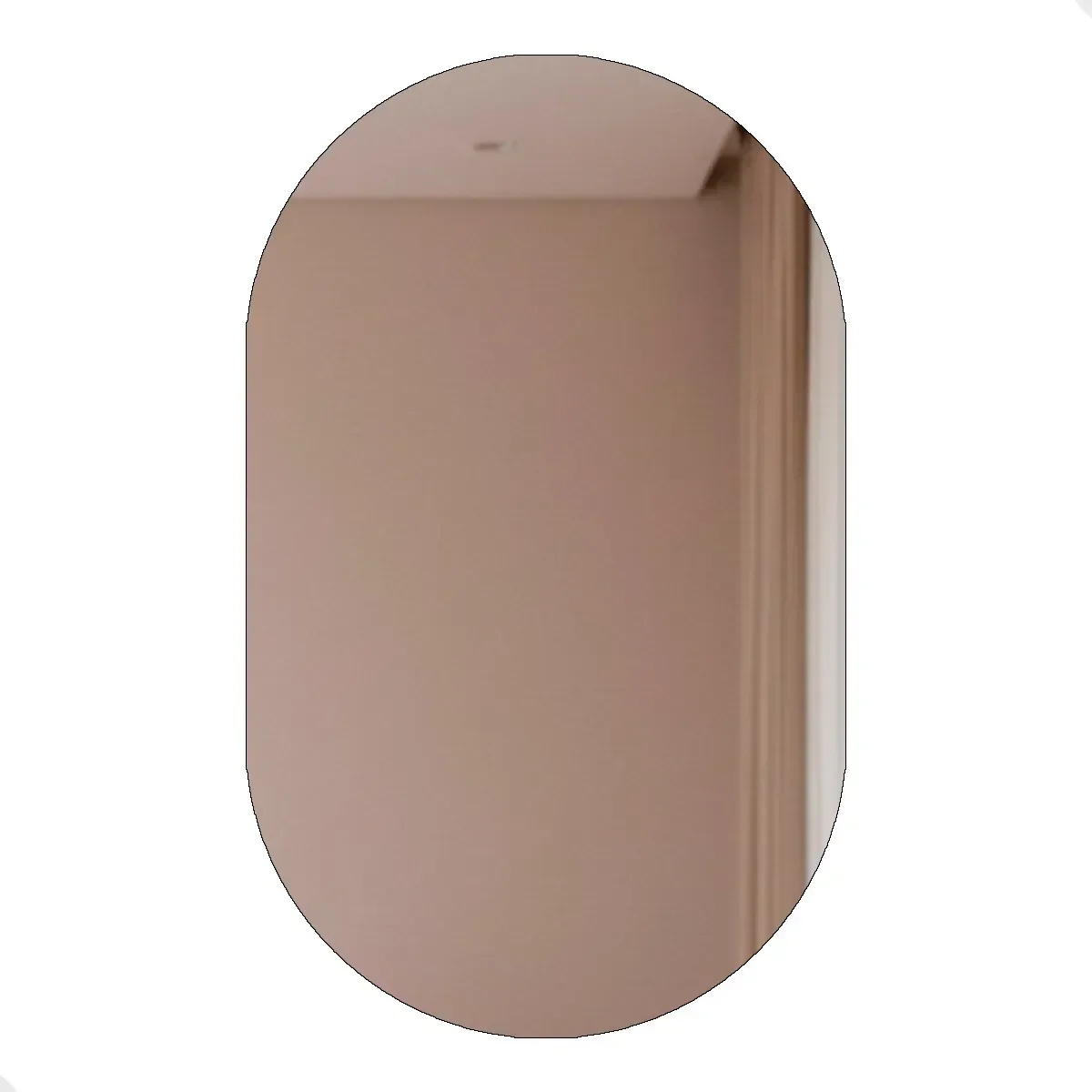 Ver imagem 2 de Espelho Orgânico com Led Frio 40x50cm Grande Decorativo Quarto Sala Banheiro Lançamento