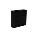 Ver imagem 1 de Arandela Taschibra Pilar 6W Led Bivolt Preto 3000K Luz Amarela
