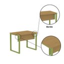 Ver mais imagens de Mesa para Escritório Industrial 90cm P25