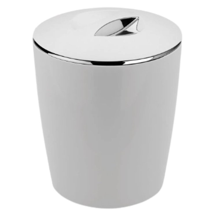 Lixeira Cromo Vitra 5 Litros pra Sala de Trabalho Lixeira Cromo Vitra 5 Litros pra Sala de Trabalho