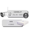 Ver imagem 4 de Kit Wifi 1080p 4 Cameras e Hvr Agl 1204 -1106356