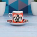 Ver imagem 2 de Jogo com 12 Peças para Café em Porcelana 80ml