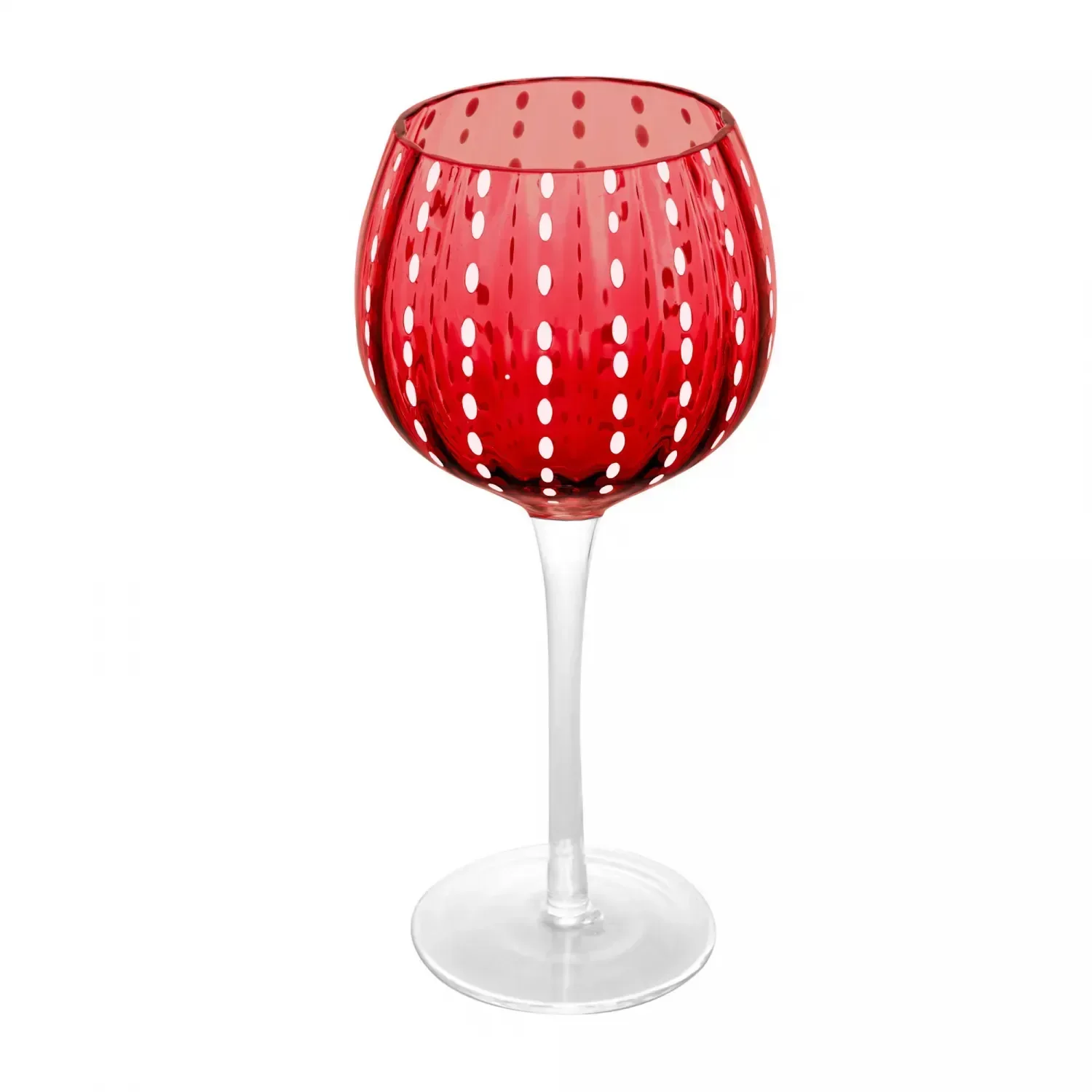 Ver imagem 5 de Conjunto 2 Tacas de Vinho de Vidro Vermelho 450ml