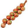 Kit 4 Decoração Tranças de Cebola Artificial Artesanal 47cm - 4