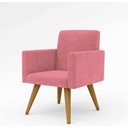 Ver imagem 1 de Poltrona Decorativa Talita Cor Rosa