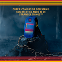 Ver imagem 2 de Bolsa Térmica Transversal 4 Latas Coleman Stranger Things Azul Marinho