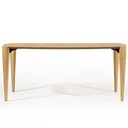 Ver imagem 2 de Mesa de Jantar 6 Lugares Alasca 180x100 Cm Madeira Maciça M04 Mel - Lyam Decor