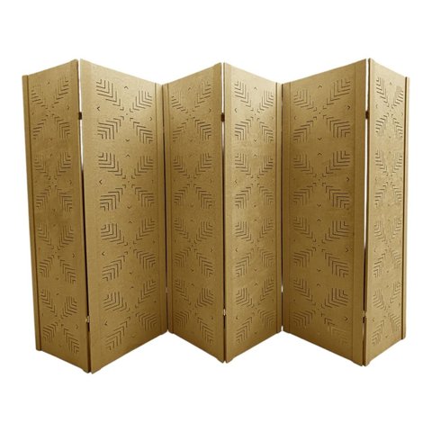 Biombo Divisor Ambiente Ramo 6 Folhas sem Pezinhos
