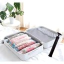 Ver imagem 2 de Kit 05 Saco a Vácuo Viagem Roupa 60 X 80 Cm Maxime + Bomba