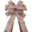 Ver imagem 3 de Laço Decorativo Aramado Enfeite Ponteira Árvore Natal 140cm