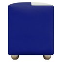 Ver imagem 4 de Puff Decorativo Quadrado Penteadeira Urban - Azul Royal-bege Corino