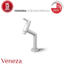 Ver imagem 2 de Torneira Lavatório Mesa Bica Baixa Direcionador de Fluxo Linha Veneza Cor Branco Durín