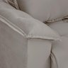 Sofá Retrátil e Reclinável Lisboa 4 Lugares 2,70m Veludo Luxor Fendi Espuma D28 - 6