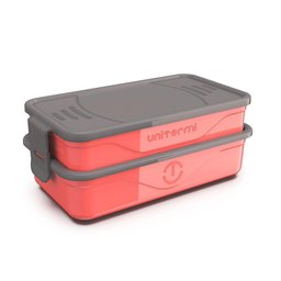Marmita Fitness 1,3l sem Bpa 2 Compartimentos para Comida - 1