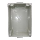 Ver imagem 1 de Caixa Plástica 42 Litros Multicores Lar Plásticos - Branco