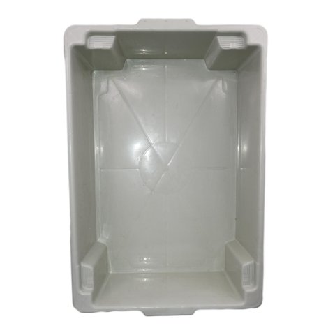 Caixa Plástica 42 Litros Multicores Lar Plásticos - Branco