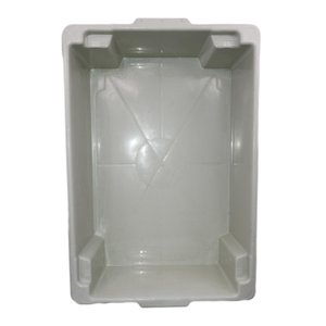 Caixa plástica 42 Litros multicores lar plásticos - Branco