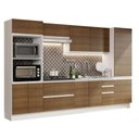 Ver imagem 1 de Cozinha Completa 100% Mdf Madesa Acordes Branco Rustic