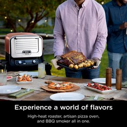 Ninja Woodfire Forno de Pizza Outdoor 8-em-1, 700°f Vermelho - 9