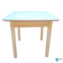 Ver imagem 7 de Mesa Baú Infantil de Madeira Maciça Quadrada para Criança