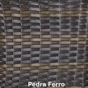 Ver imagem 2 de 2 Cadeiras de Balanço em Alumínio + 1 Mesa de Centro Trama Pedra Ferro